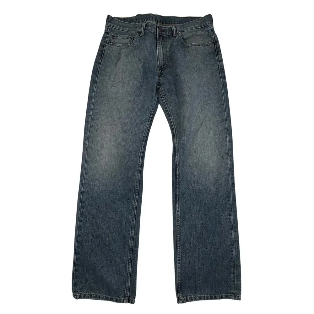 Levi's 559 Relaxed Straight Fit Jeans Men's 34x34 Blue Medium Wash Denim 2